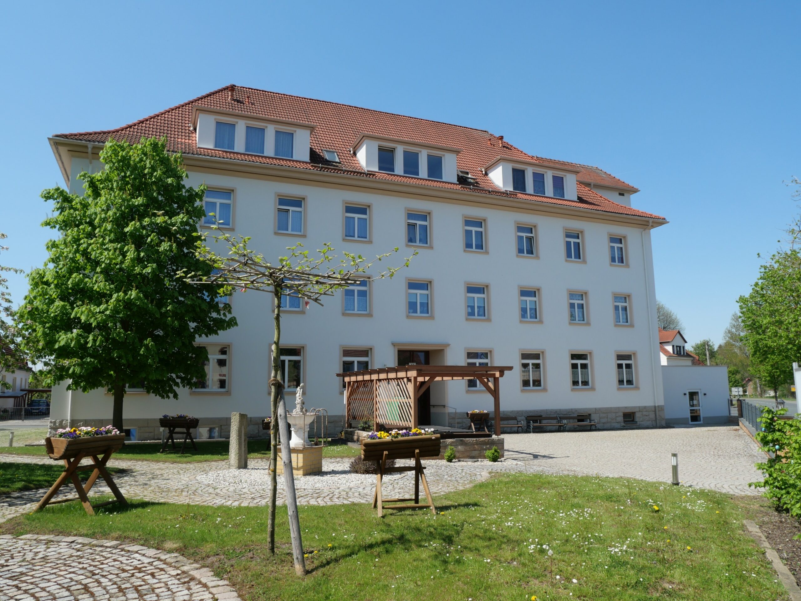 Unser Pflegehaus von außen
